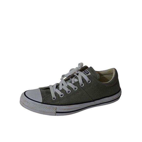 Converse All Star Low Top Canvas Sneakers Women Size 8 Gray Casual Shoes 562039F - Picture 2 of 8